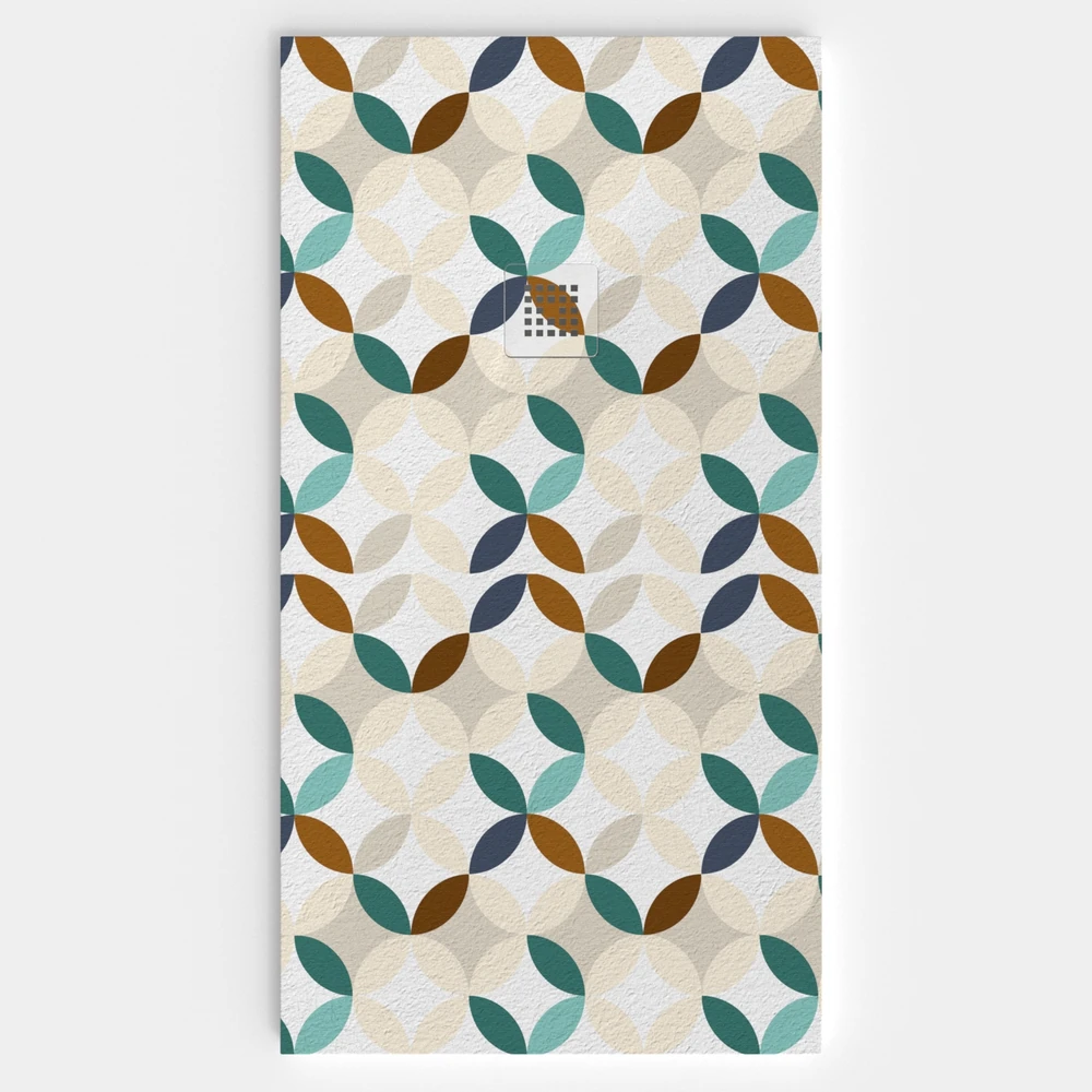 Plato de ducha resina textura pizarra. Efecto en Hidráulico LEIVEL - antideslizante STONE 3D moderno 1 Plato de ducha resina textura pizarra. Efecto en Hidráulico LEIVEL - antideslizante STONE 3D moderno