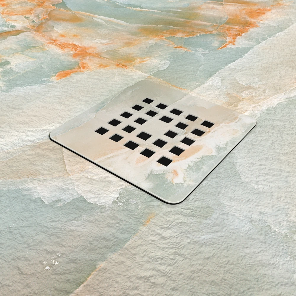 Plato de ducha resina textura pizarra. Efecto en Mármol LUMINUS - antideslizante STONE 3D moderno 3 Plato de ducha resina textura pizarra. Efecto en Mármol LUMINUS - antideslizante STONE 3D moderno - Imagen 3