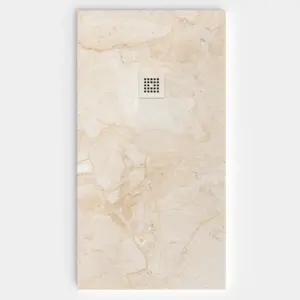 Plato de ducha resina textura pizarra. Efecto en Mármol MARES - antideslizante STONE 3D moderno