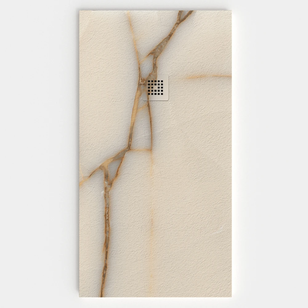 Plato de ducha resina textura pizarra. Efecto en Mármol MARMARA - antideslizante STONE 3D moderno 1 Plato de ducha resina textura pizarra. Efecto en Mármol MARMARA - antideslizante STONE 3D moderno