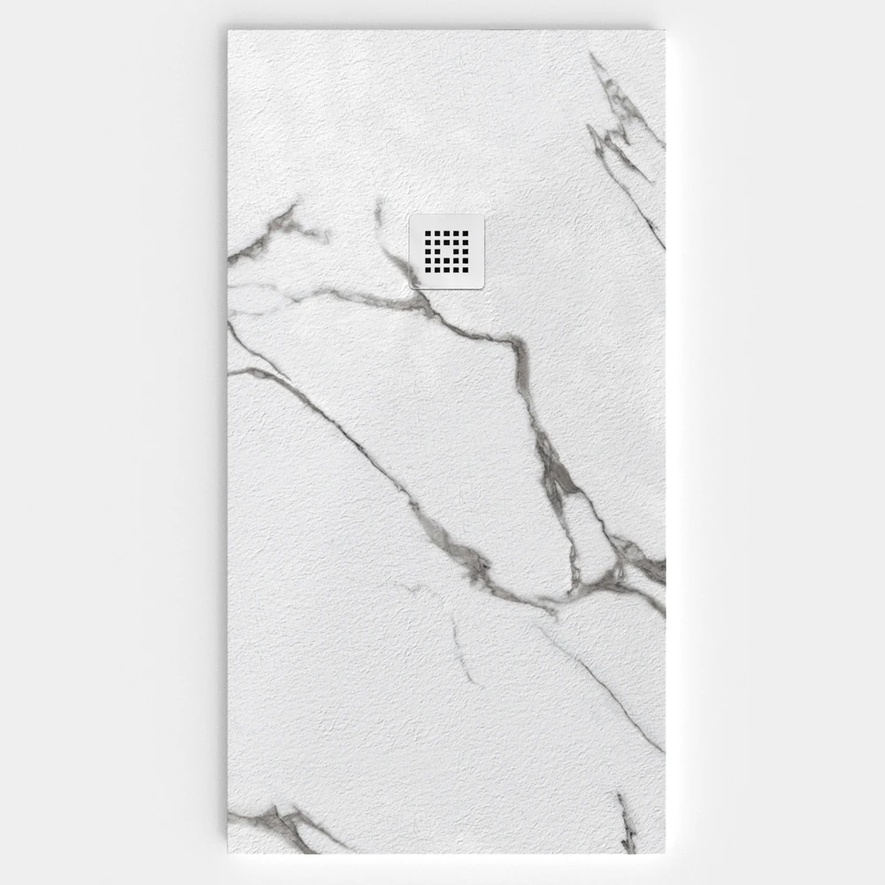 Plato de ducha resina textura pizarra. Efecto en Mármol MISTRAL - antideslizante STONE 3D moderno 1 Plato de ducha resina textura pizarra. Efecto en Mármol MISTRAL - antideslizante STONE 3D moderno