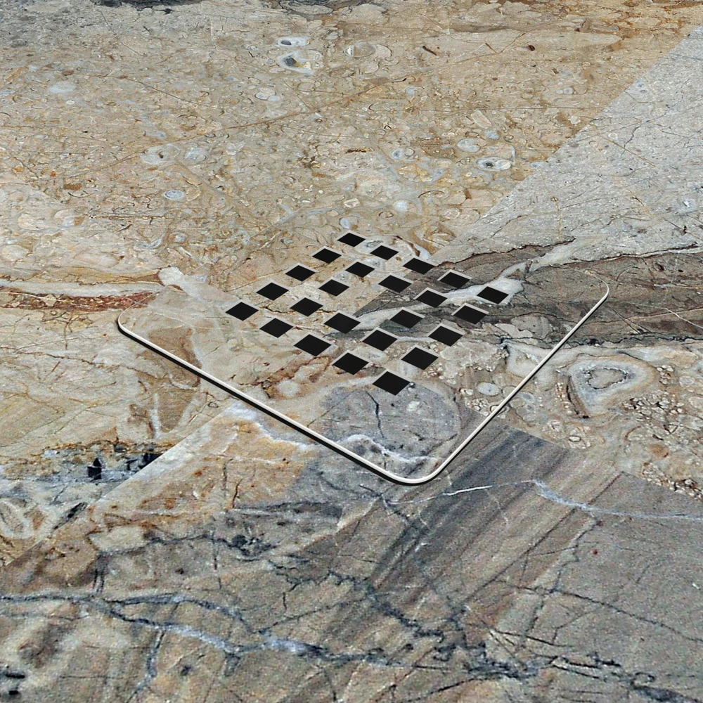 Plato de ducha resina textura pizarra. Efecto en Mármol MIZZI - antideslizante STONE 3D moderno 3 Plato de ducha resina textura pizarra. Efecto en Mármol MIZZI - antideslizante STONE 3D moderno - Imagen 3