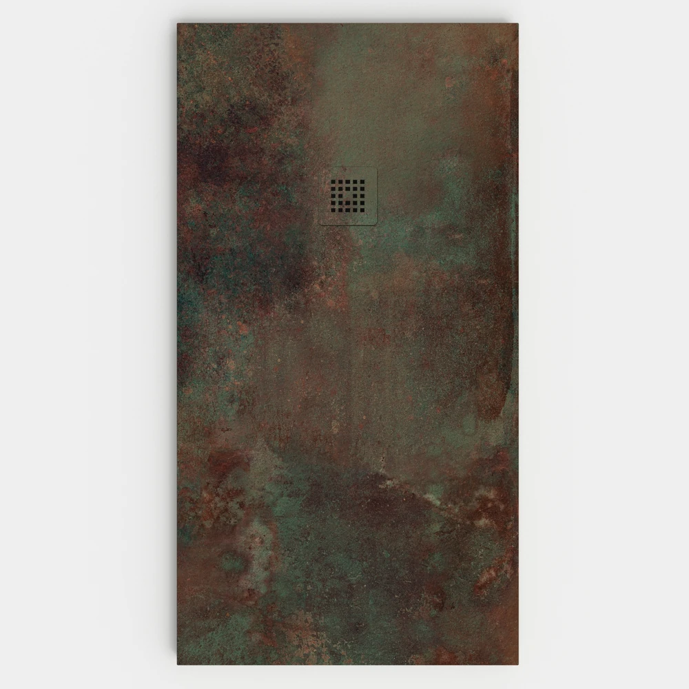 Plato de ducha resina textura pizarra. Efecto en Mármol OXYUM - antideslizante STONE 3D moderno 1 Plato de ducha resina textura pizarra. Efecto en Mármol OXYUM - antideslizante STONE 3D moderno