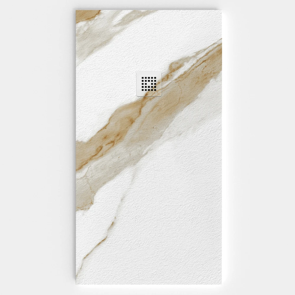 Plato de ducha resina textura pizarra. Efecto en Mármol PIETRA - antideslizante STONE 3D moderno 1 Plato de ducha resina textura pizarra. Efecto en Mármol PIETRA - antideslizante STONE 3D moderno