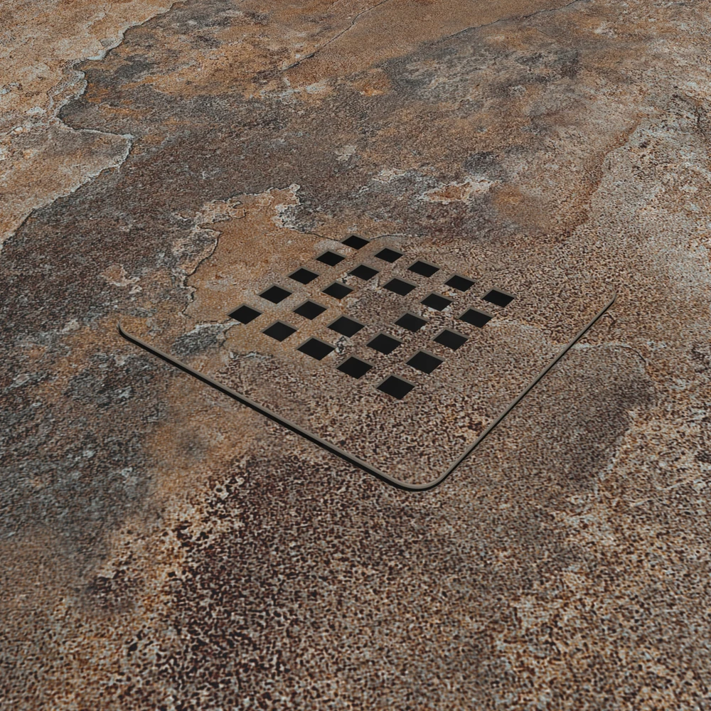 Plato de ducha resina textura pizarra. Efecto en Mármol RAZZO - antideslizante STONE 3D moderno 3 Plato de ducha resina textura pizarra. Efecto en Mármol RAZZO - antideslizante STONE 3D moderno - Imagen 3