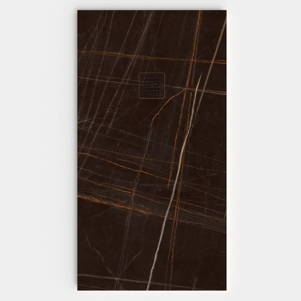 Plato de ducha resina textura pizarra. Efecto en Mármol SHADOW - antideslizante STONE 3D moderno 1 Plato de ducha resina textura pizarra. Efecto en Mármol SHADOW - antideslizante STONE 3D moderno