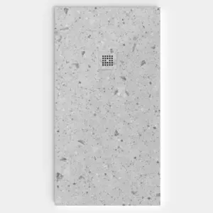 Plato de ducha efecto Terrazo TERRAIRE - antideslizante STONE 3D moderno