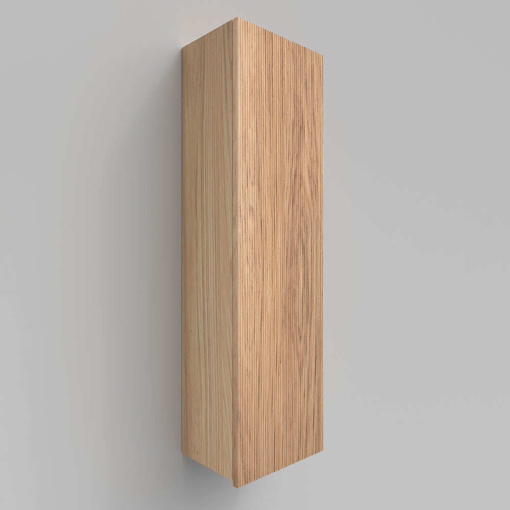 Columna de baño suspendida REXA 1 puerta madera Cembrano - Imagen 4