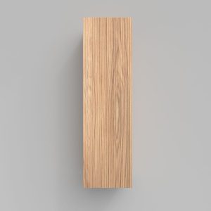 Columna de baño suspendida REXA 1 puerta madera Cembrano