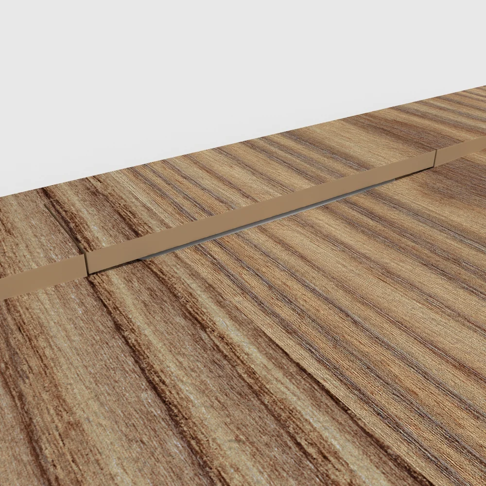 Plato de ducha 3D Plaster efecto madera LAHUEN - detalle de textura