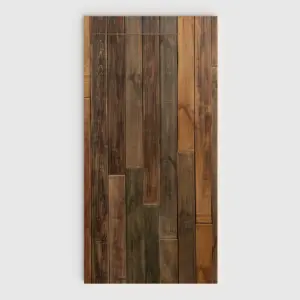 Plato de ducha 3D Plaster efecto madera LIGNORA - vista frontal