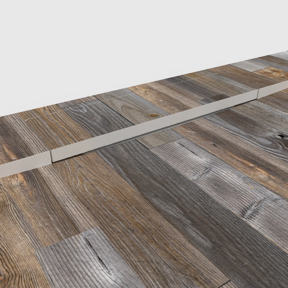 Plato de ducha 3D Plaster efecto madera MAPELON - detalle de textura