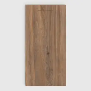 Plato de ducha 3D Plaster efecto madera MIRAWOOD - vista frontal