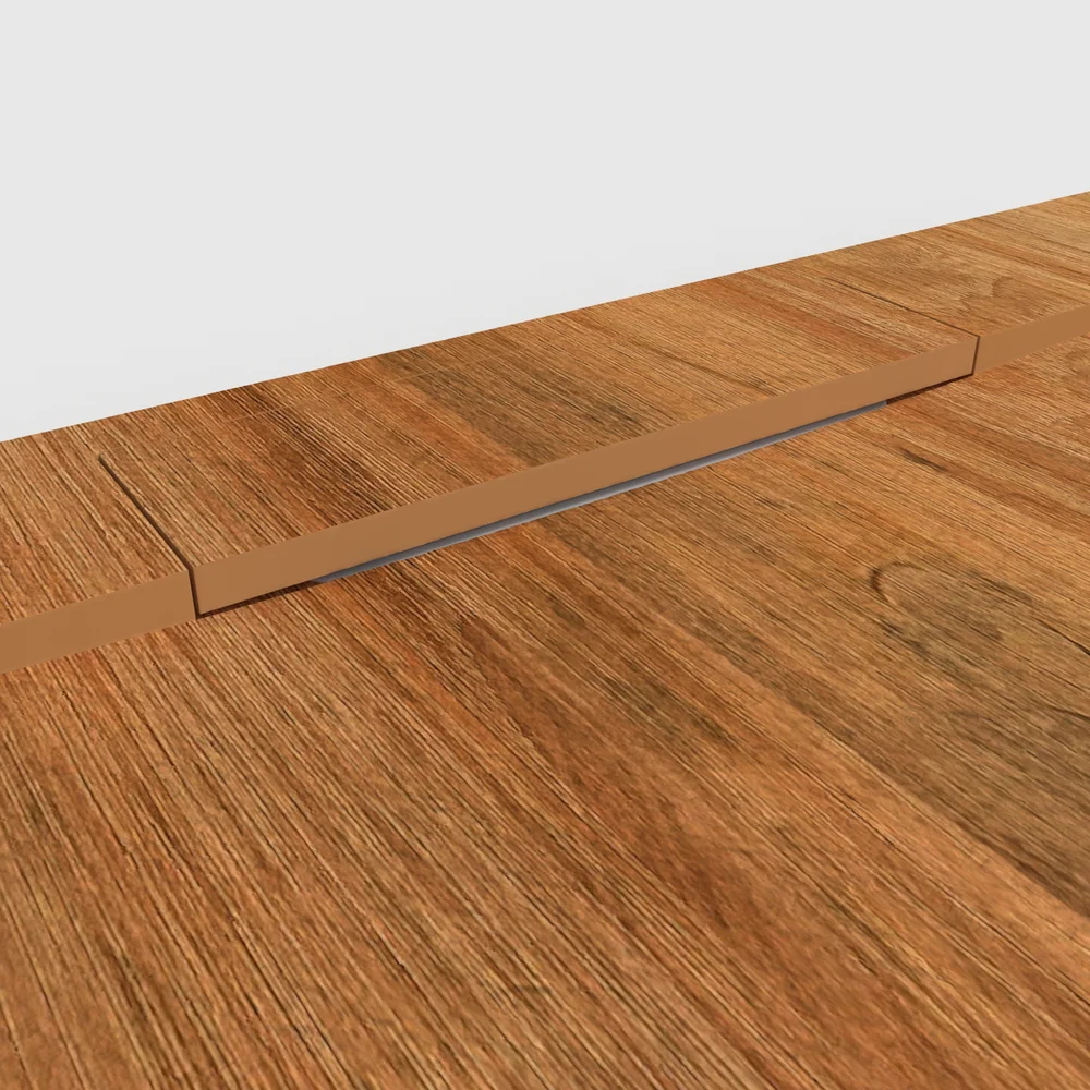 Plato de ducha 3D Plaster efecto madera NARBOL - detalle de textura