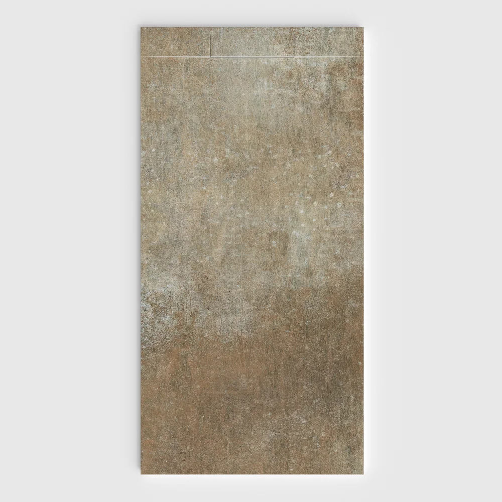 Plato de ducha 3D Plaster efecto cemento ARKETA - vista frontal