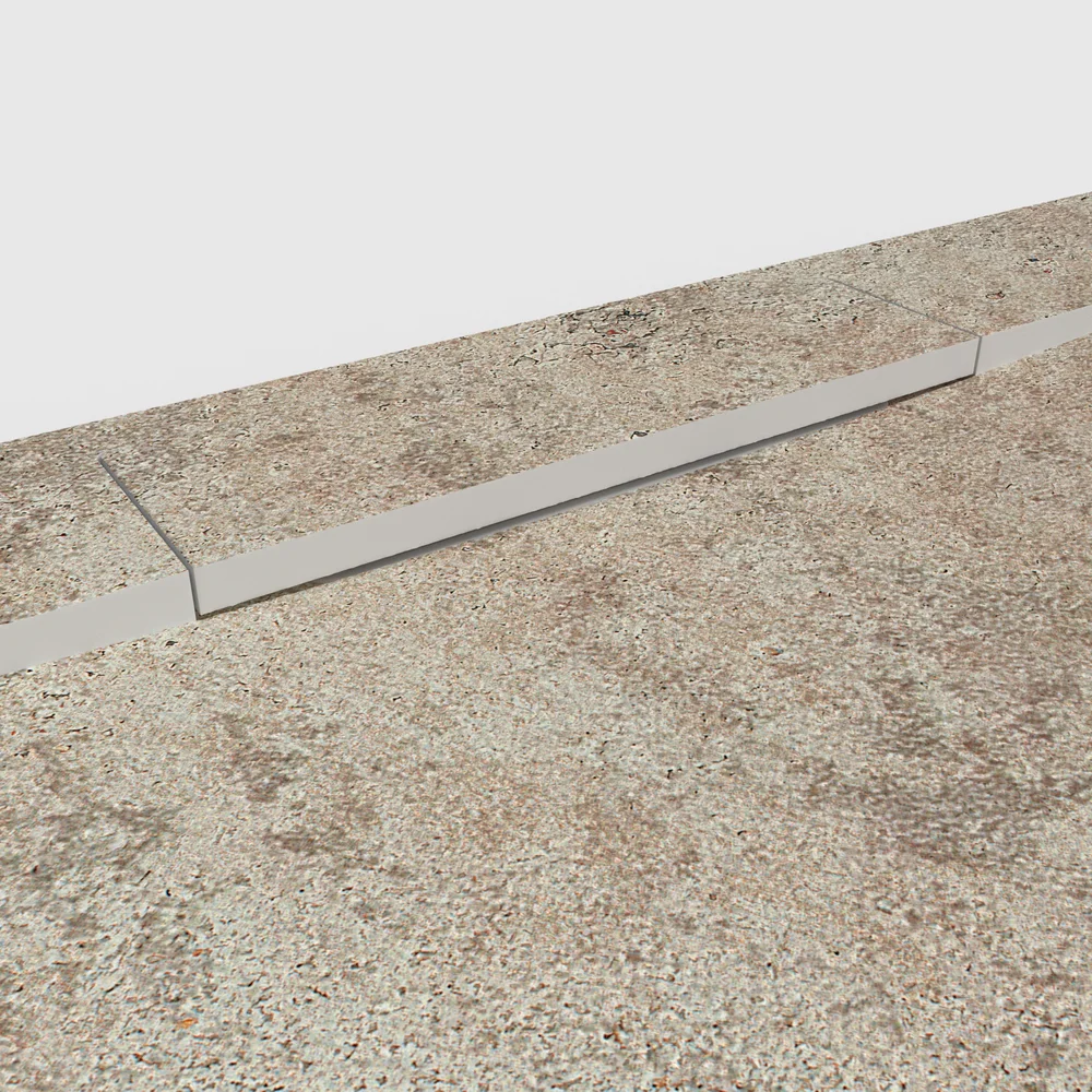 Plato de ducha 3D Plaster efecto cemento BETONIK - detalle de textura