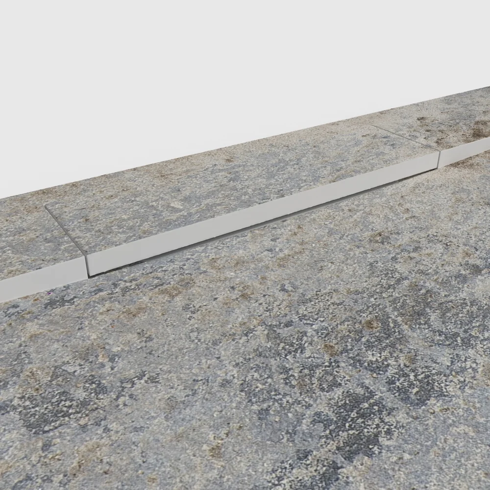 Plato de ducha 3D Plaster efecto cemento CEMLUX - detalle de textura