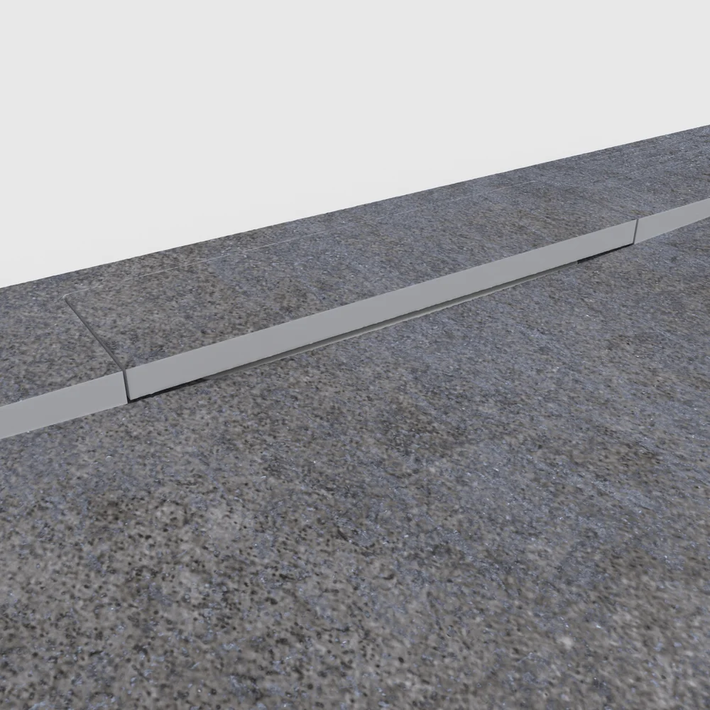 Plato de ducha 3D Plaster efecto cemento LUNEXOR - detalle de textura