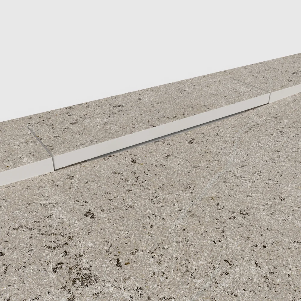 Plato de ducha 3D Plaster efecto cemento SARRIA - detalle de textura