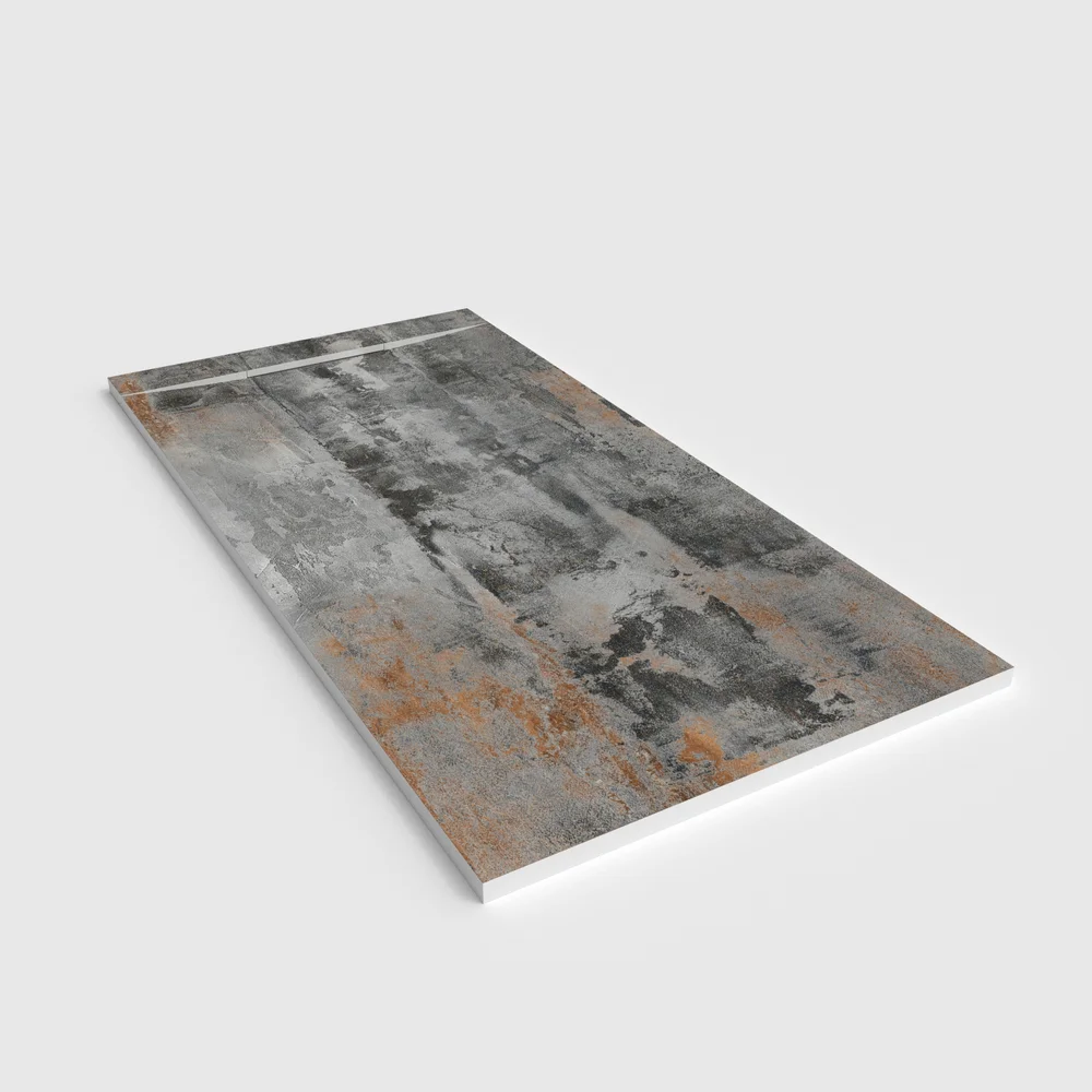 Plato de ducha 3D Plaster efecto cemento SILEXUM - vista en perspectiva