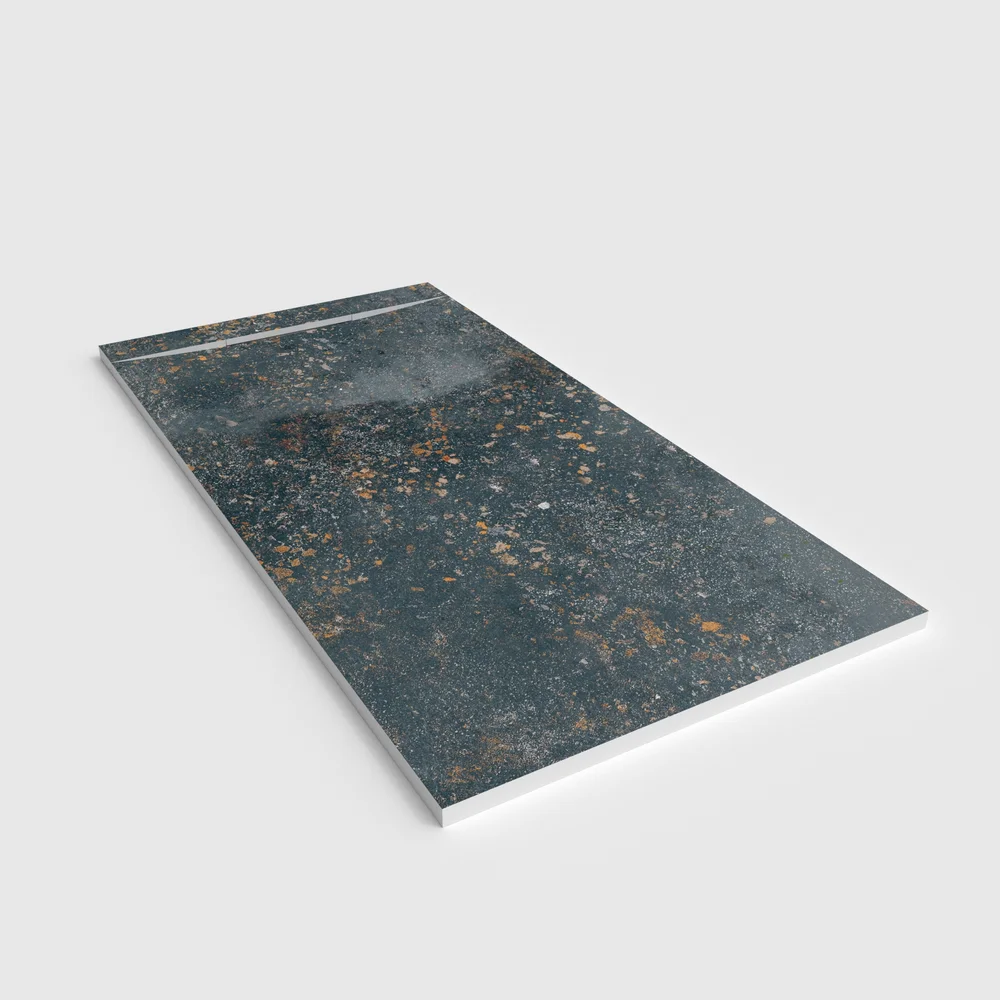 Plato de ducha 3D Plaster efecto cemento TECTON - vista en perspectiva
