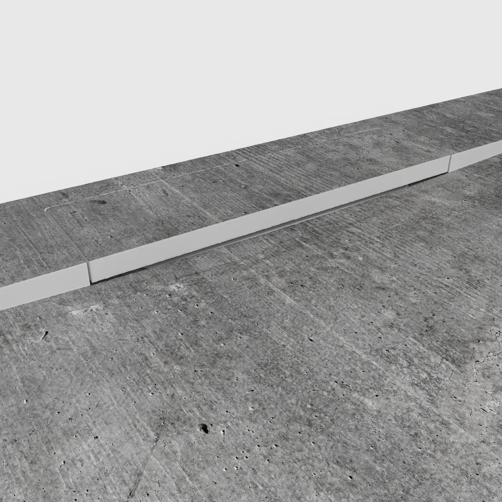 Plato de ducha 3D Plaster efecto cemento VELTRIX - detalle de textura