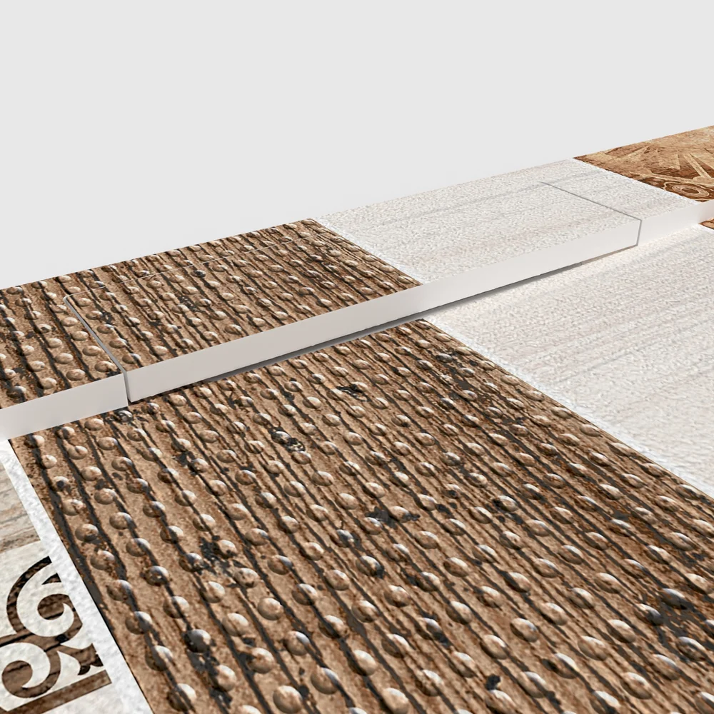Plato de ducha 3D Plaster efecto hidráulico CELEIDA - detalle de textura
