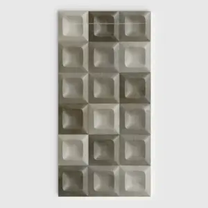 Plato de ducha 3D Plaster efecto hidráulico HIDRALIA - vista frontal