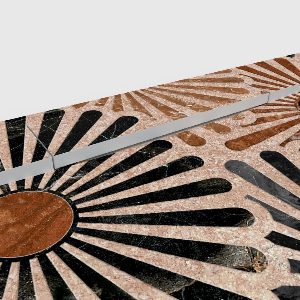 Plato de ducha 3D Plaster efecto hidráulico MELANTRA - vista detalle
