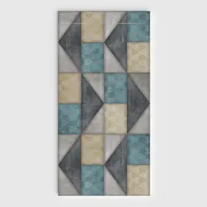 Plato de ducha 3D Plaster efecto hidráulico MOSAEL - vista frontal