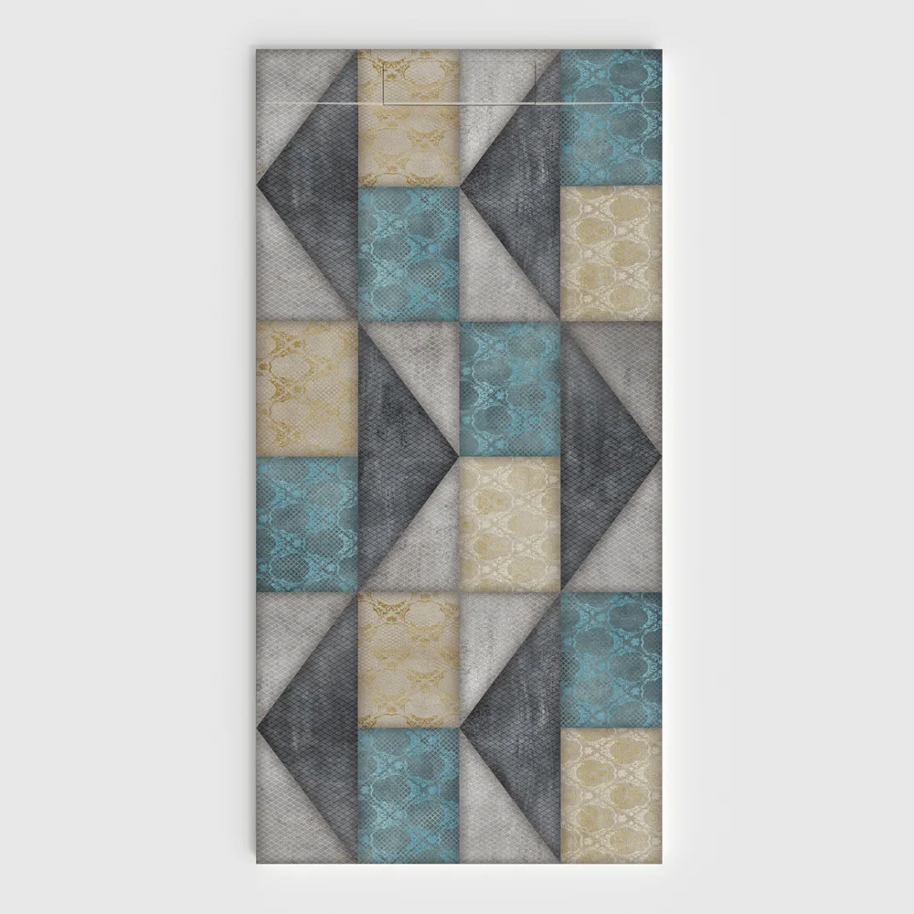 Plato de ducha 3D Plaster efecto hidráulico MOSAEL - vista frontal