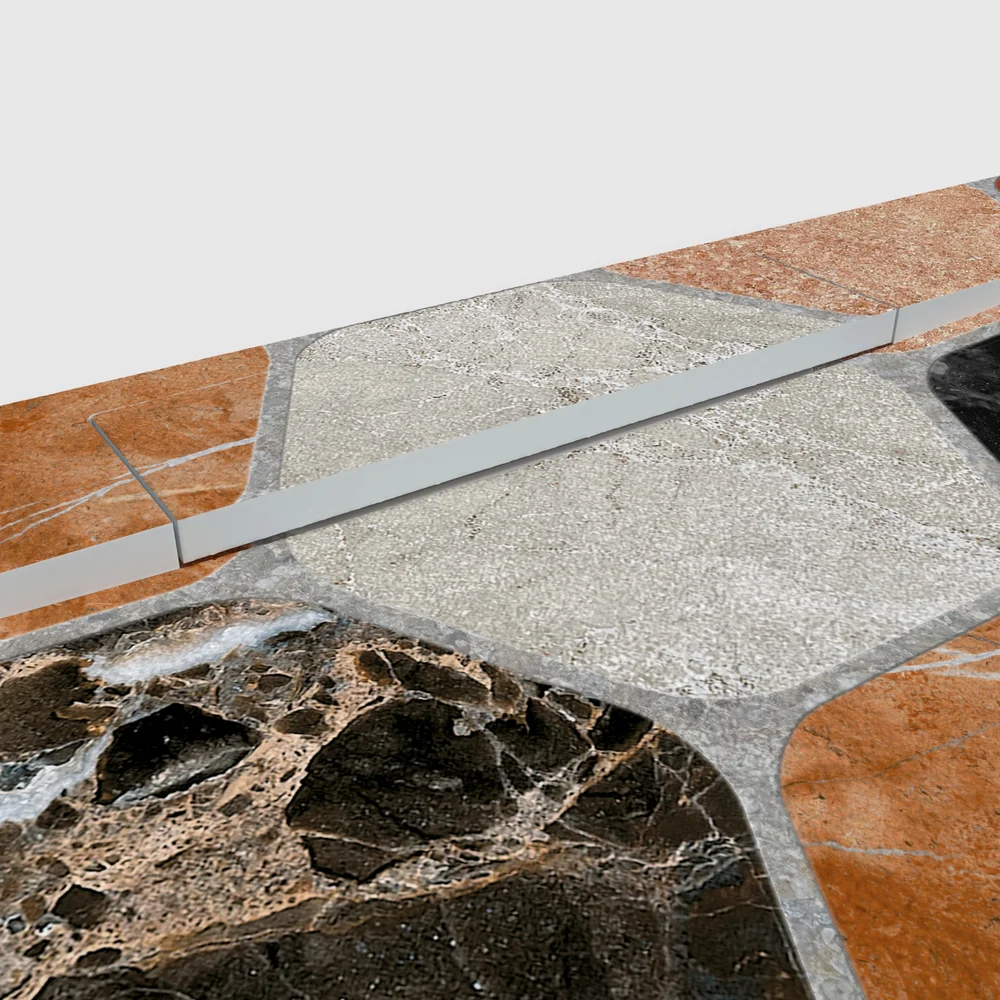 Plato de ducha 3D Plaster efecto hidráulico NOSTARYA - vista detalle