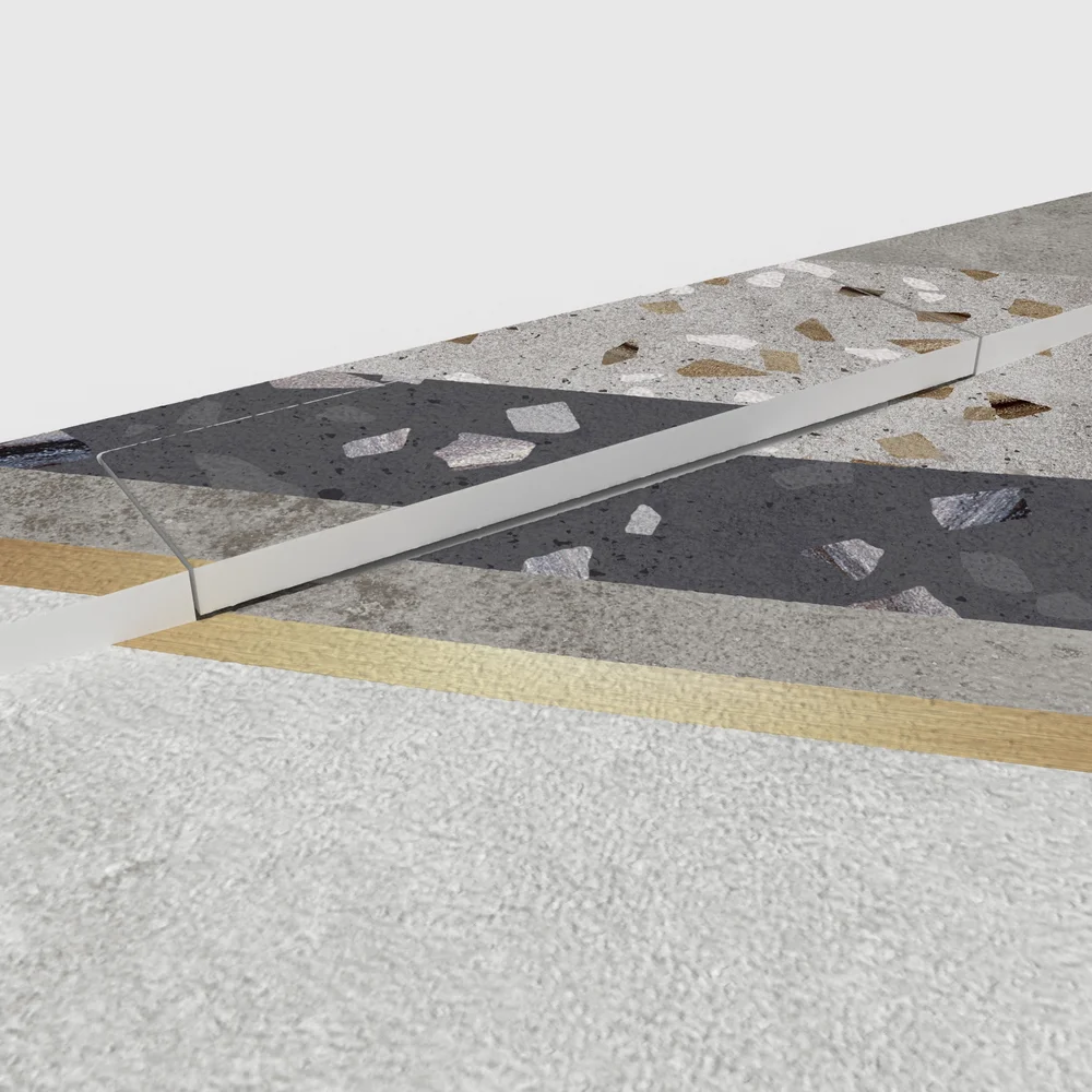 Plato de ducha 3D Plaster efecto hidráulico VINTALIS - vista detalle