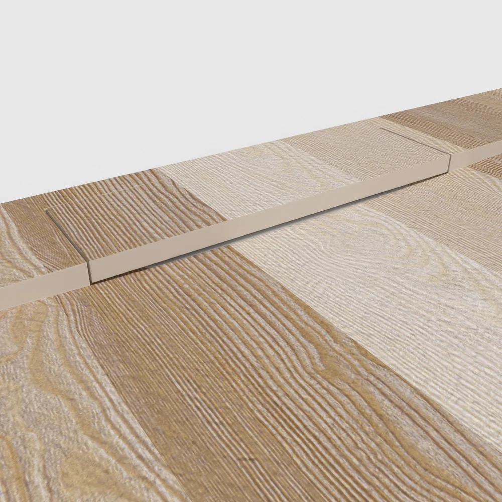 Plato de ducha 3D Plaster efecto madera Abaryon - detalle de textura