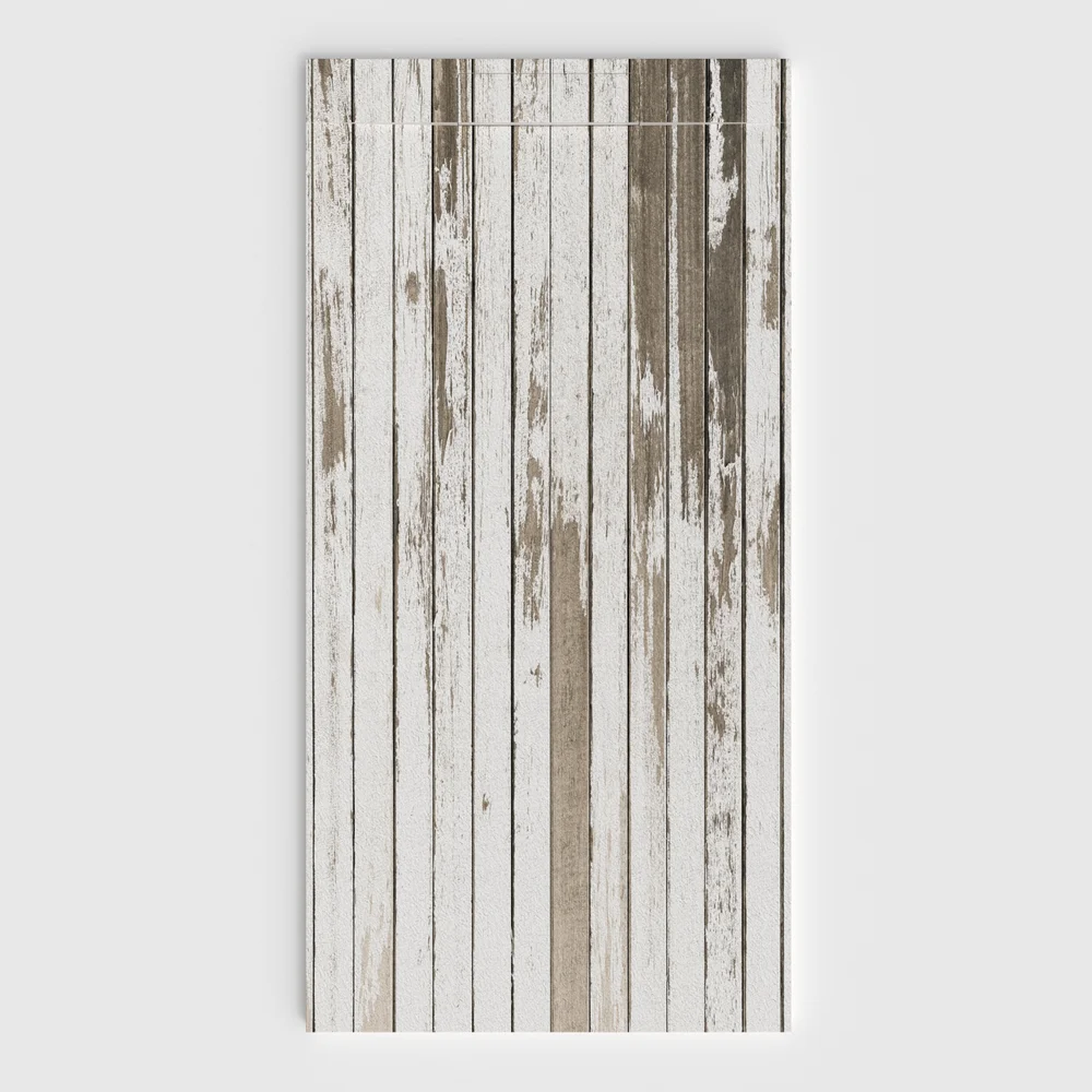 Plato de ducha 3D Plaster efecto madera Akalbo - vista frontal