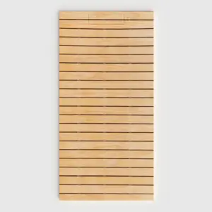Plato de ducha 3D Plaster efecto madera Aroven - vista frontal