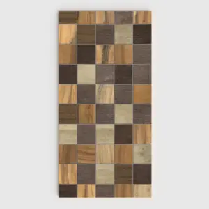 Plato de ducha 3D Plaster efecto madera Boscania - vista frontal