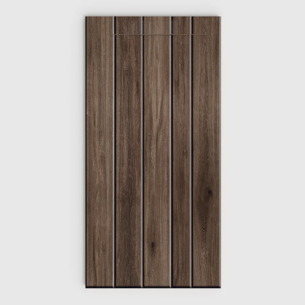 Plato de ducha 3D Plaster efecto madera Brunale - vista frontal