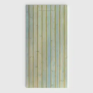 Plato de ducha 3D Plaster efecto madera Cedron - vista frontal