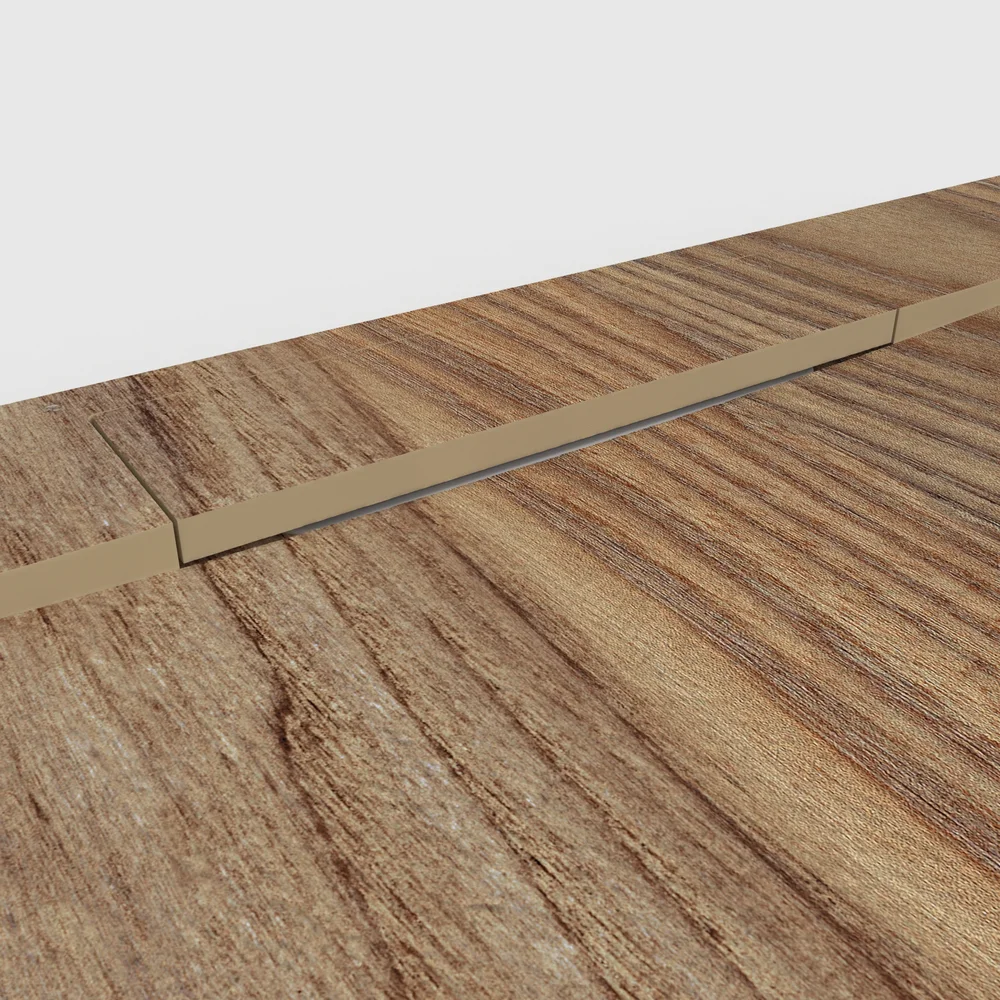 Plato de ducha 3D Plaster efecto madera Ciroak - detalle de textura