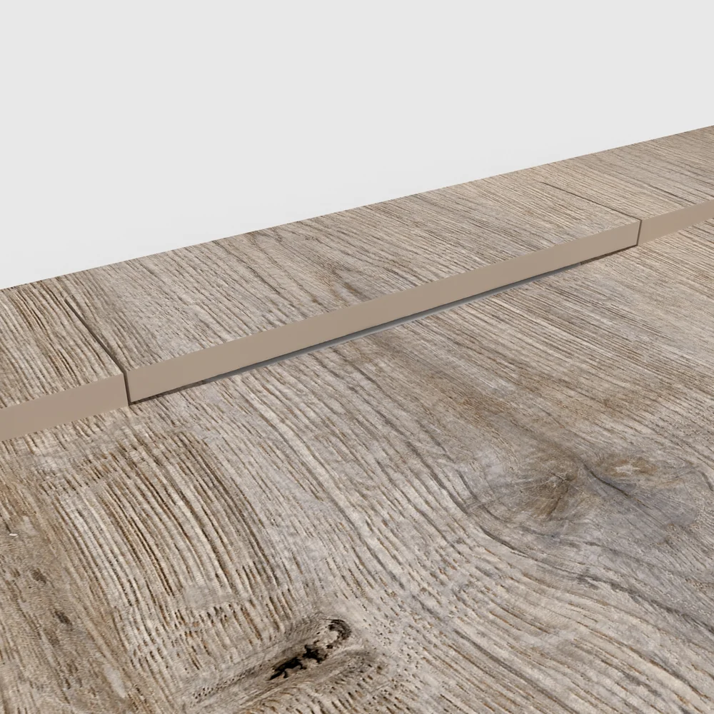 Plato de ducha 3D Plaster efecto madera Drywin - detalle de textura