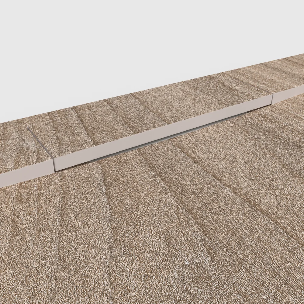 Plato de ducha 3D Plaster efecto madera Firalis - detalle de textura