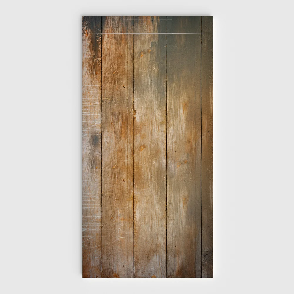 Plato de ducha 3D Plaster efecto madera Nogueral - vista frontal