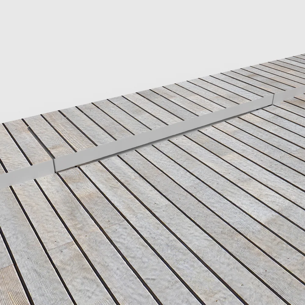 Plato de ducha 3D Plaster efecto madera Olmira - detalle de textura