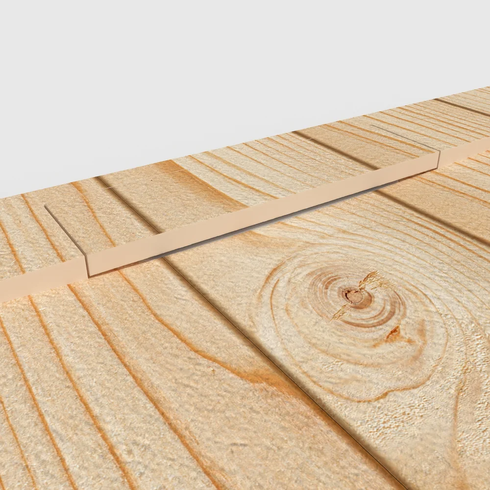 Plato de ducha 3D Plaster efecto madera ROVEREAN - detalle de textura