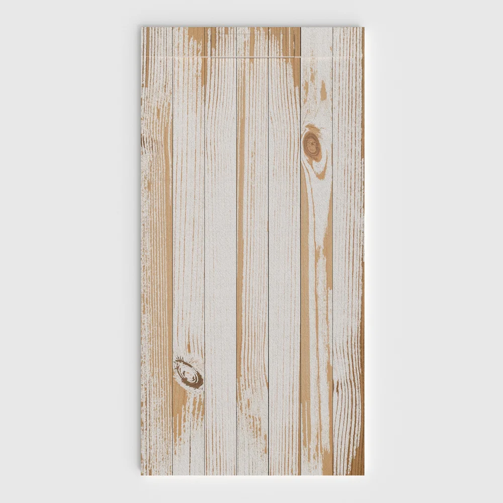 Plato de ducha 3D Plaster efecto madera SELKORA - vista frontal