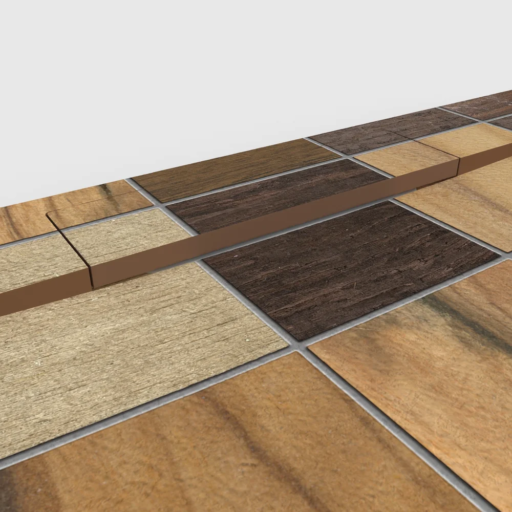 Plato de ducha 3D Plaster efecto madera Sylvara - detalle de textura