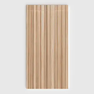 Plato de ducha 3D Plaster efecto madera TEBARO - vista frontal