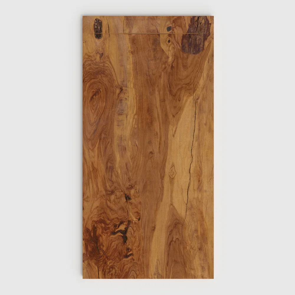 Plato de ducha 3D Plaster efecto madera TRENKAL - vista frontal