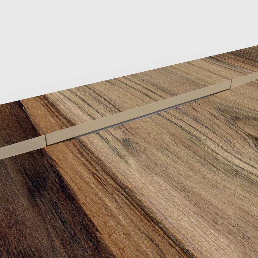 Plato de ducha 3D Plaster efecto madera WENDROA - detalle de textura